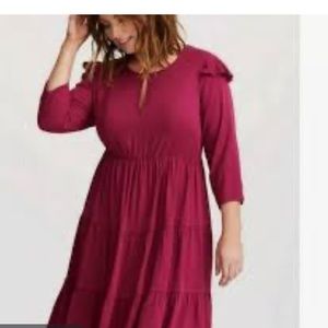 Torrid long sleeve skater style Dress size 2 / XXL